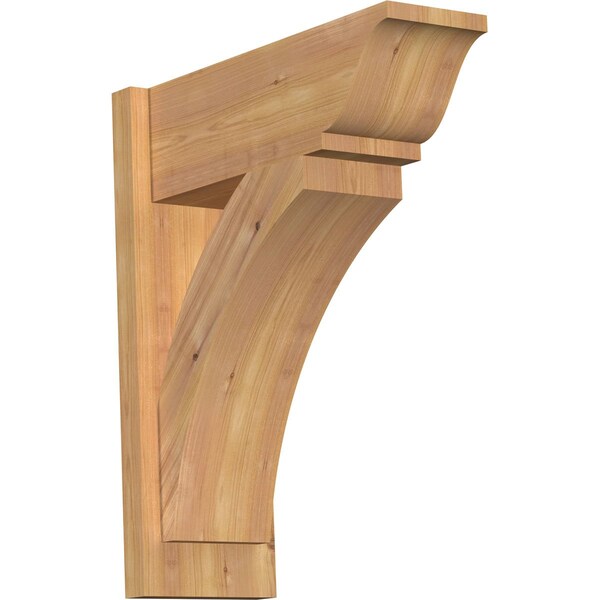 Ekena Millwork Thorton Smooth Traditional Outlooker, Western Red Cedar, 7 1/2"W x 20"D x 24"H OUT08X20X24THR01SWR - main
